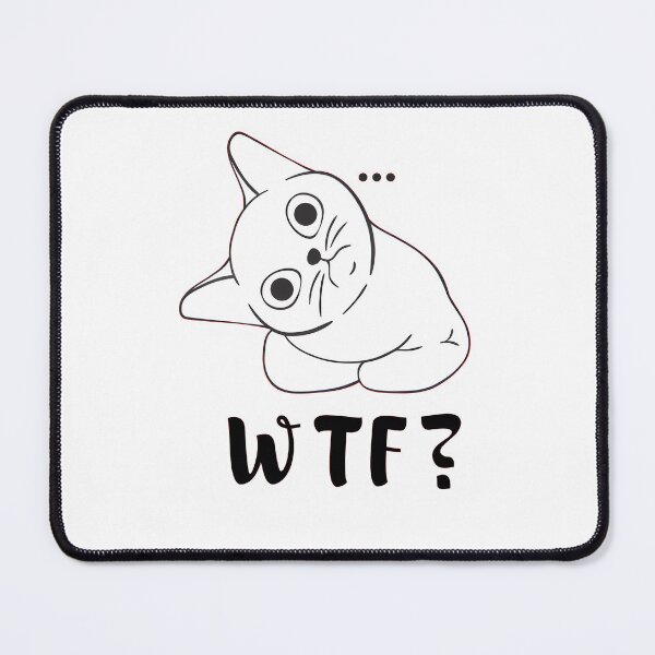Item preview, Funny cat.WTF ? designed and sold by Monlin.