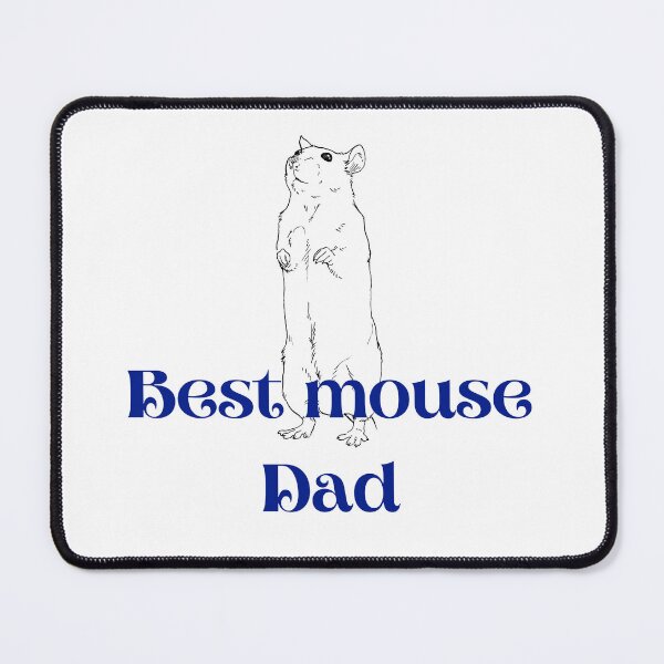 Item preview, best mouse dad - white blue designed and sold by Jero-fan.