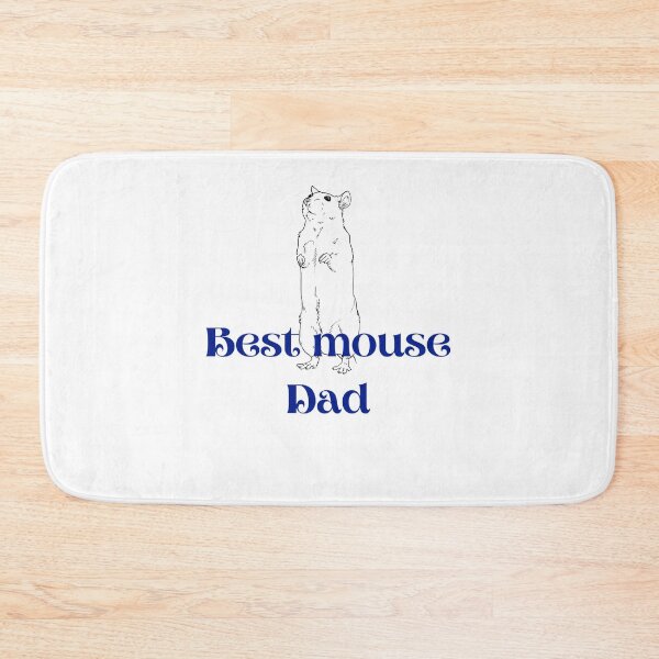 Item preview, best mouse dad - white blue designed and sold by Jero-fan.