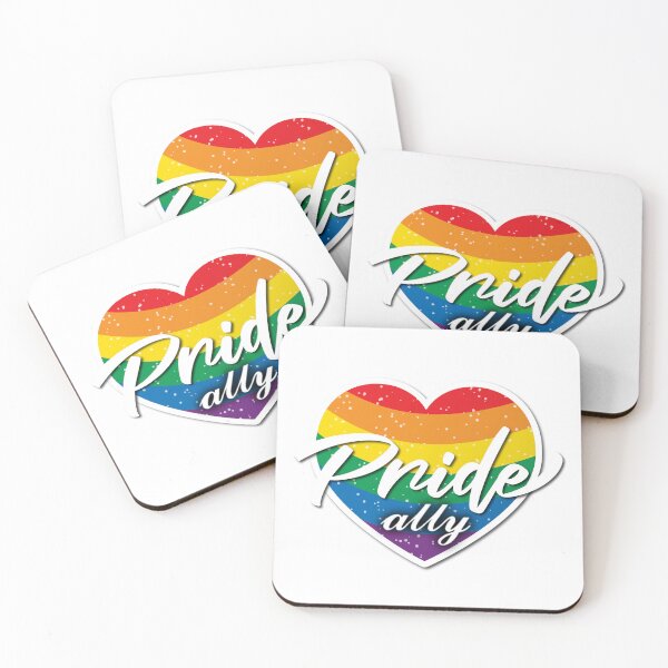 Artikelvorschau, LGBTQIA+ Ally Flag entworfen und verkauft von Fine Art California.