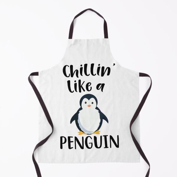 Artikelvorschau, Chillin' Like a Penguin Cute Funny Penguin Lover boys Girls entworfen und verkauft von Dream-bubble.