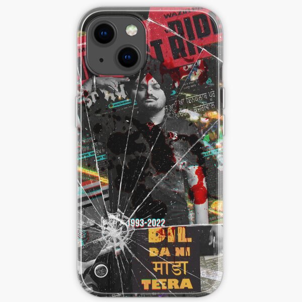 sidhu moose wala RIP iPhone Soft Case