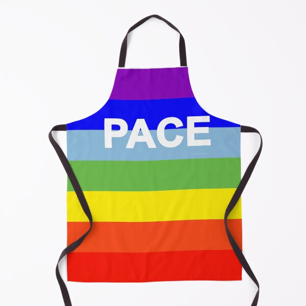 Item preview, Rainbow Peace Flag PACE designed and sold by GiborDesign.