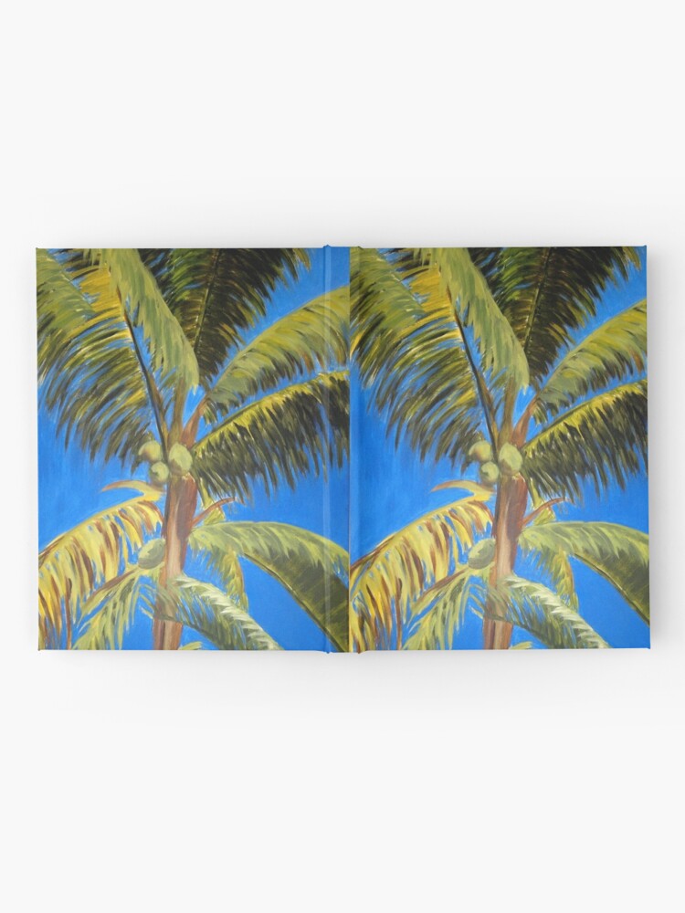 Alternate view of Palm tree Hardcover Journal