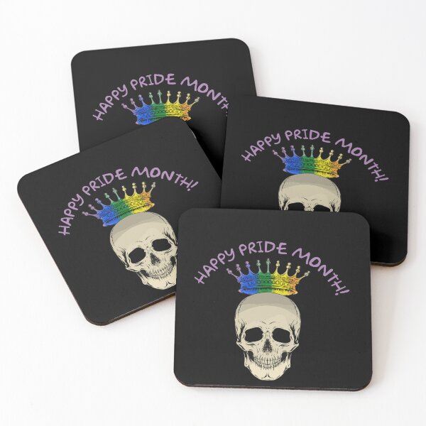 Item preview, Pride Skull designed and sold by ZethTheReaper19.
