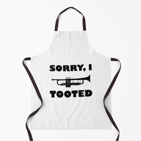 Item preview, Sorry I Tooted Marching Band Trumpet designed and sold by ChiaSlate.