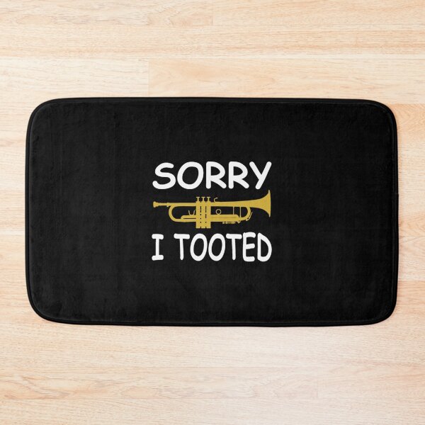 Item preview, Sorry I Tooted Marching Band Trumpet designed and sold by ChiaSlate.