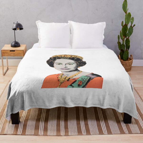 Item preview, Queen's platinum art, the Queen's platinum jubilee yellow orange designed and sold by Glenclo1.