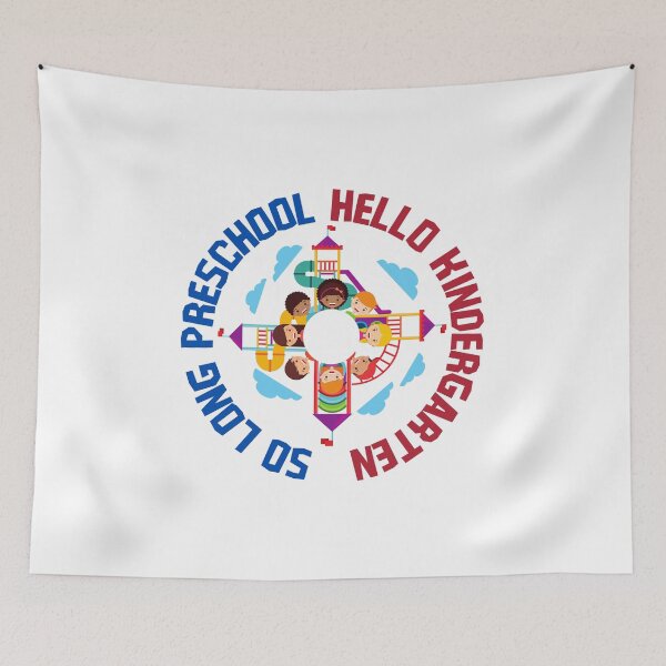 Item preview, So Long Preschool Hello Kindergarten designed and sold by RedTomasB.