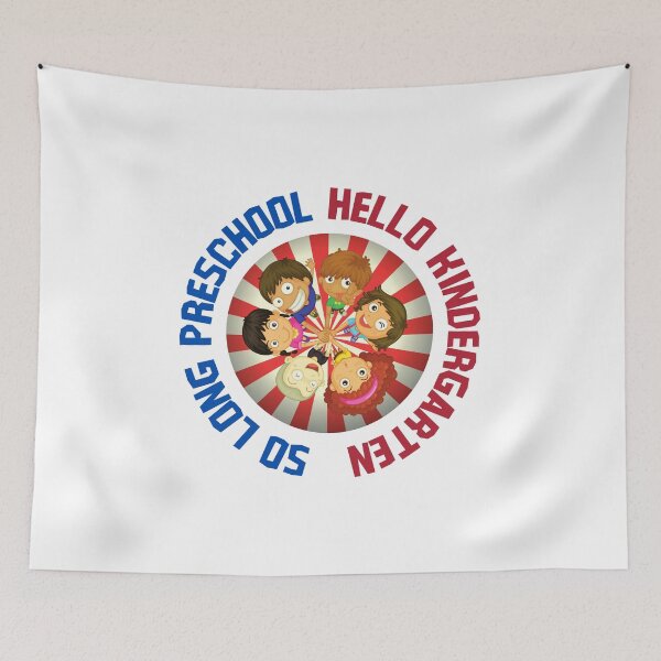 Item preview, So Long Preschool Hello Kindergarten designed and sold by RedTomasB.