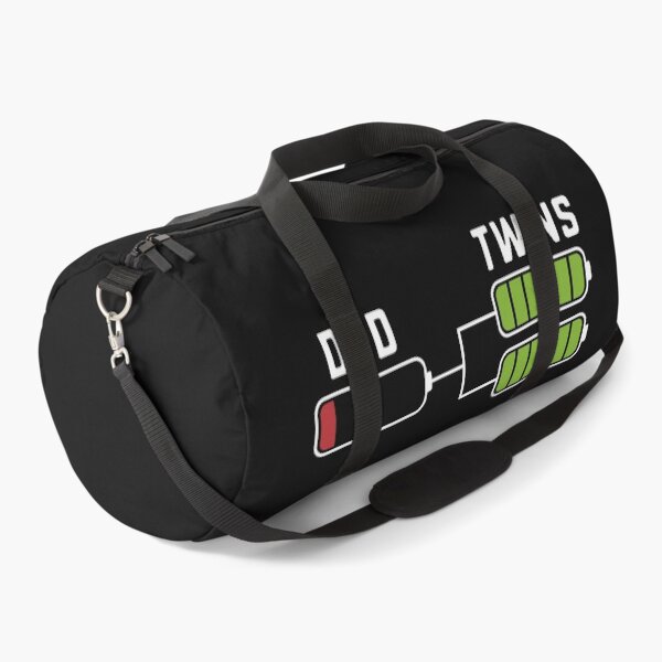 Item preview, Dad of Twins Full Charge Battery Funny Tired Dad Low Battery designed and sold by alenaz.