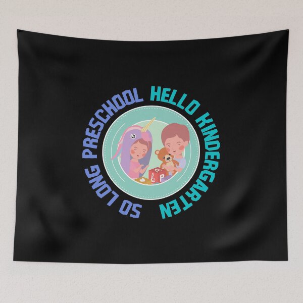 Item preview, So Long Preschool Hello Kindergarten designed and sold by RedTomasB.