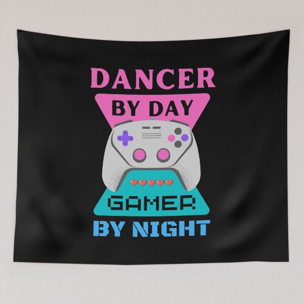 Artikelvorschau, Dancer By Day Gamer By Night entworfen und verkauft von 9N20.