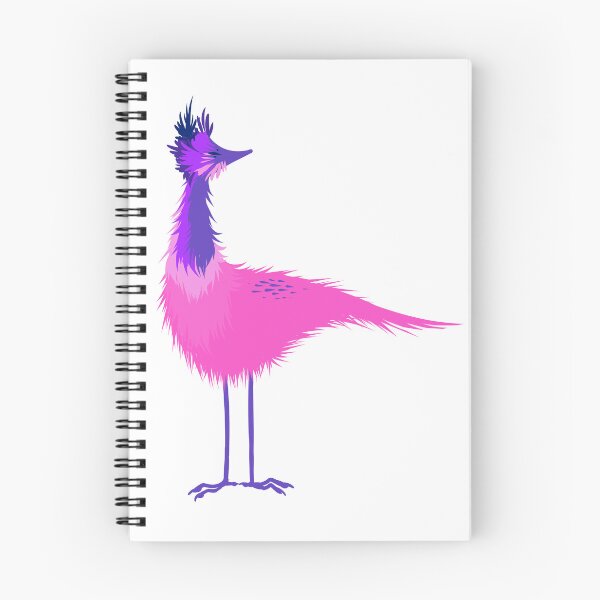 Item preview, pink bird designed and sold by snowysaur.