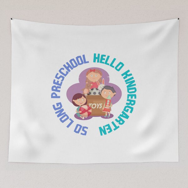Item preview, So Long Preschool Hello Kindergarten designed and sold by RedTomasB.