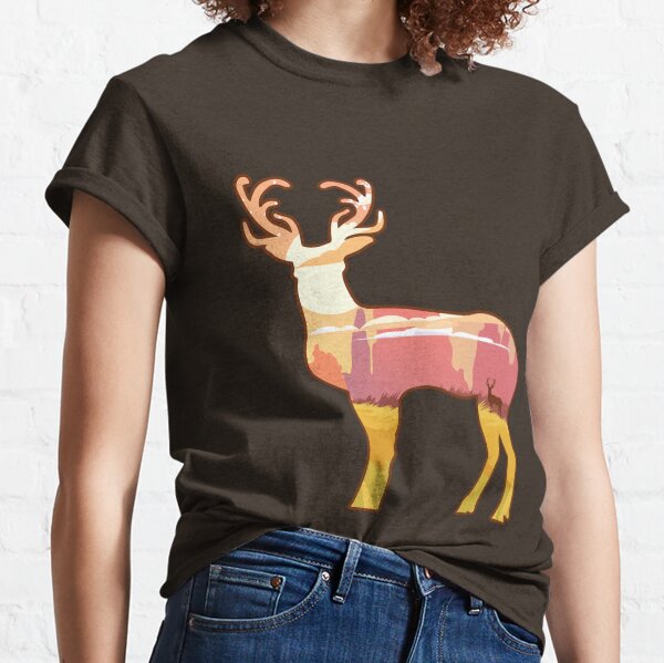 Golden Summer Deer Classic T-Shirt