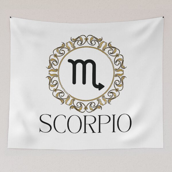 Item preview, Scorpio Zodiac Sign Symbol designed and sold by Hellofriendco.