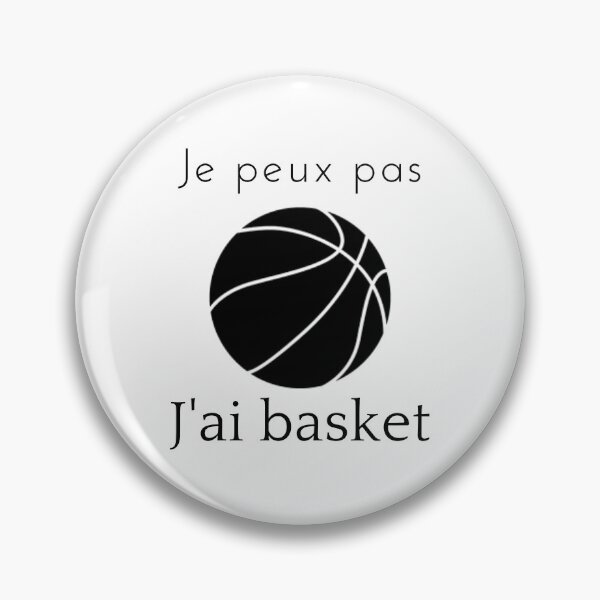 Item preview, je peux pas , jai basket designed and sold by madraso.