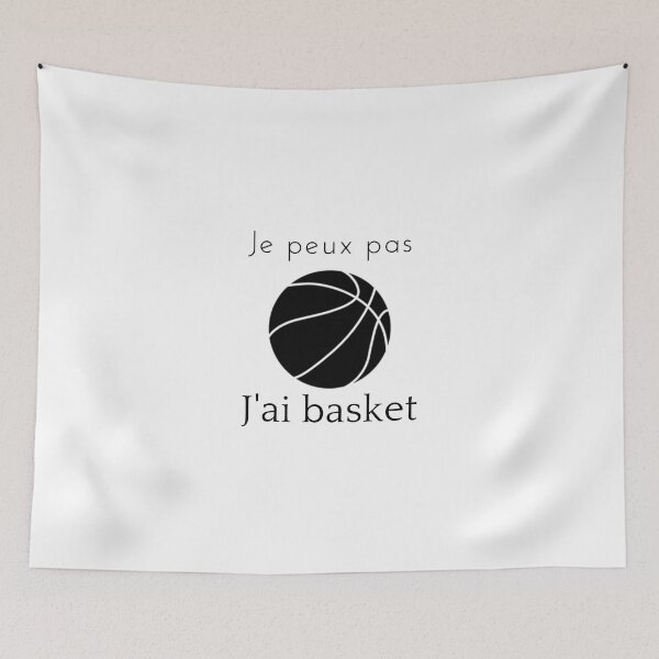 Item preview, je peux pas , jai basket designed and sold by madraso.