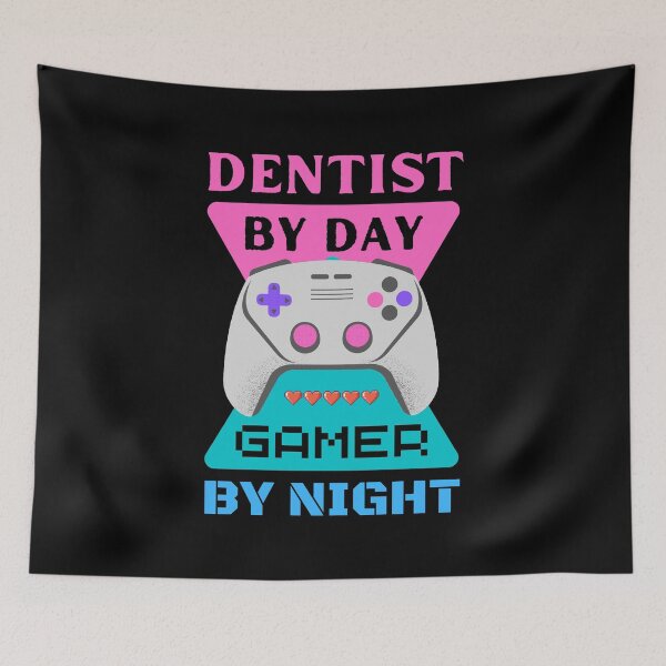 Artikelvorschau, Dentist By Day Gamer By Night entworfen und verkauft von 9N20.