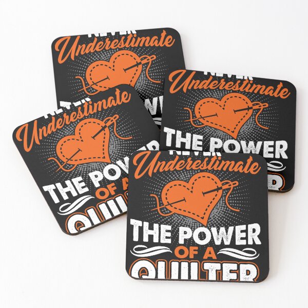 Item preview, Never Underestimate The Power Of A Quilter designed and sold by UnknownArtistt.