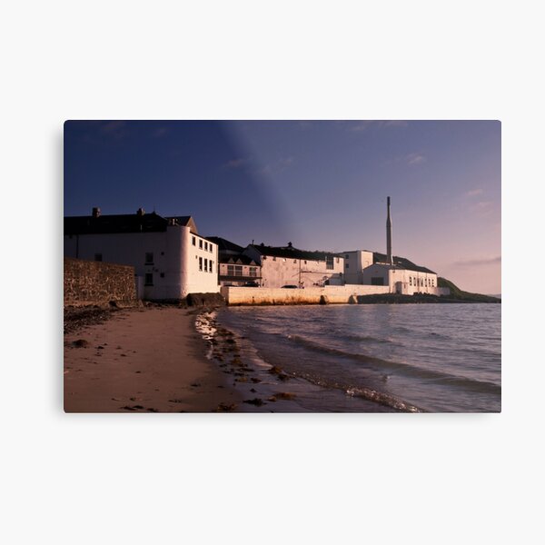 Islay: Bowmore Distillery Metal Print