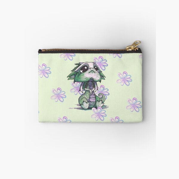 Item preview, Baby Dragon with Flowers designed and sold by bittybiteyones.