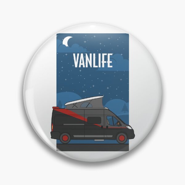 Item preview, VanLife in the colors of the series of the 80s - the A-Team by night designed and sold by Gillillu.