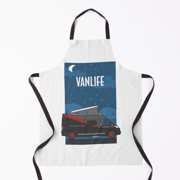 Item preview, VanLife in the colors of the series of the 80s - the A-Team by night designed and sold by Gillillu.