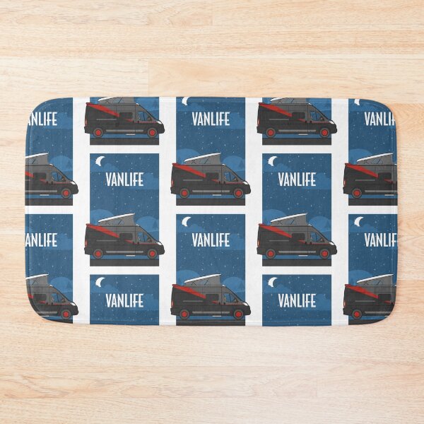 Item preview, VanLife in the colors of the series of the 80s - the A-Team by night designed and sold by Gillillu.