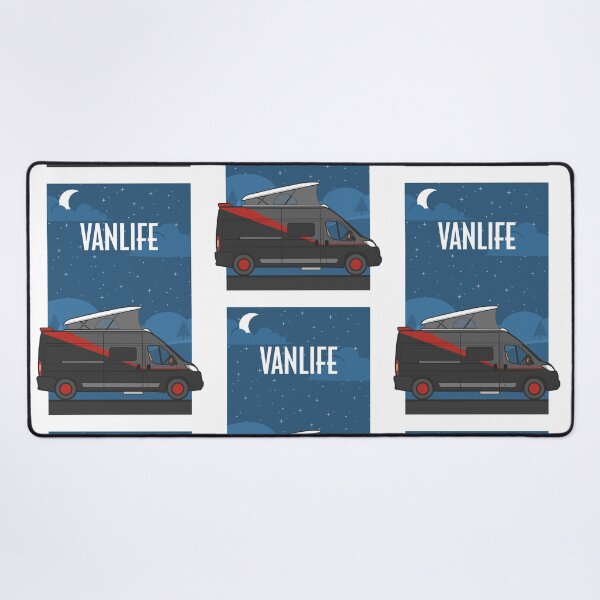 Item preview, VanLife in the colors of the series of the 80s - the A-Team by night designed and sold by Gillillu.