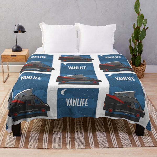 Item preview, VanLife in the colors of the series of the 80s - the A-Team by night designed and sold by Gillillu.