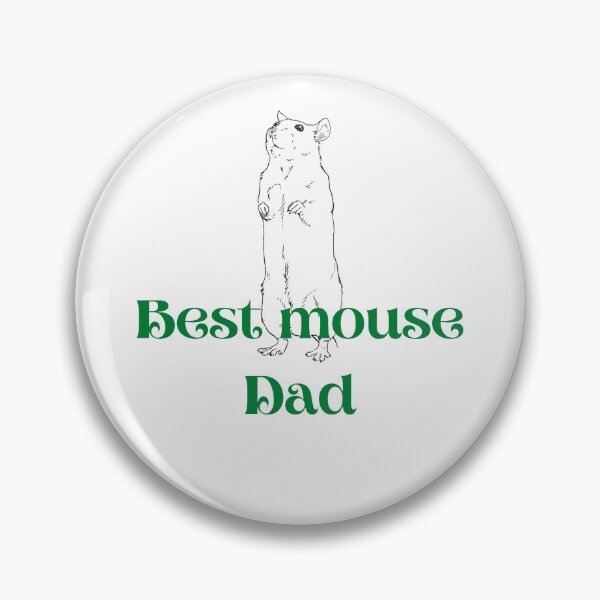 Item preview, best mouse dad - white green designed and sold by Jero-fan.