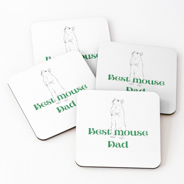 Item preview, best mouse dad - white green designed and sold by Jero-fan.