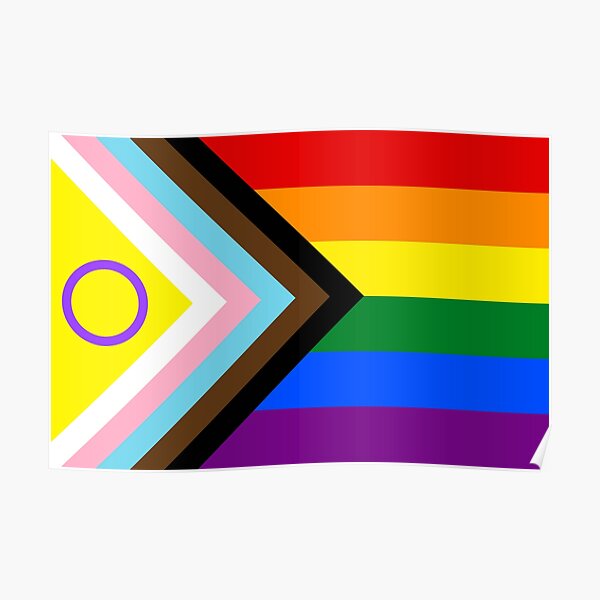 Intersex Inclusive Progress Pride Flag Queer Lgbt Poster For Sale By Vincentsplace Redbubble 3516