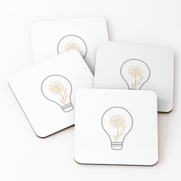 Item preview, Light Bulb With Yellow Flowers designed and sold by Mayelshehawy.