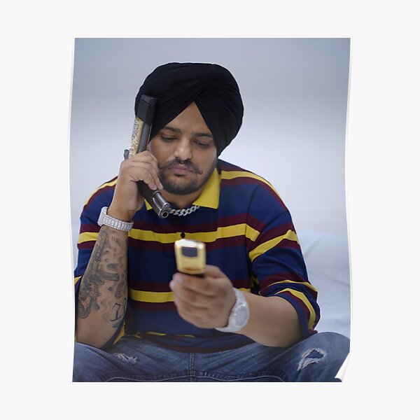 Sidhu moose wala Poster