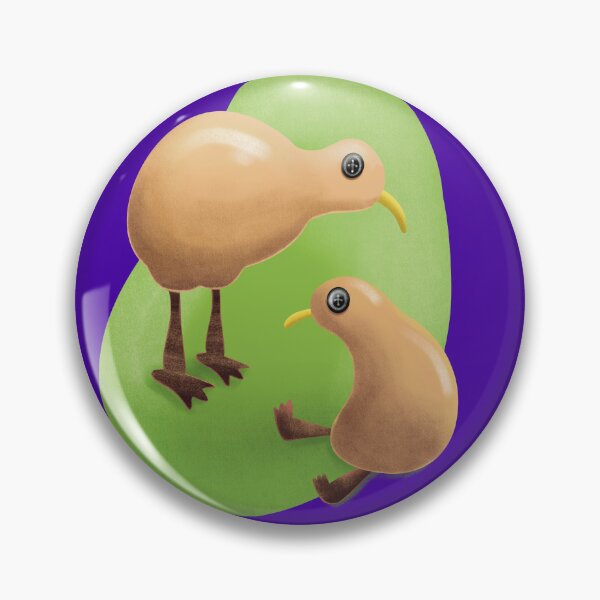 Item preview, Cute Felt Kiwi Stuffed Animal Illustration designed and sold by SubtleSplit.