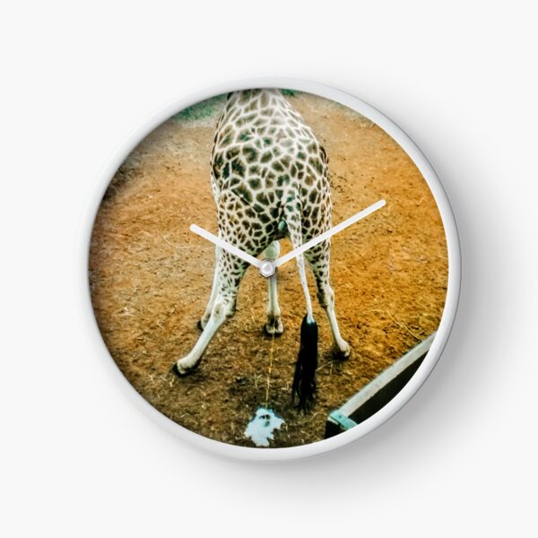 Item preview, Giraffe Doing Its Business designed and sold by ThanatosandCo.
