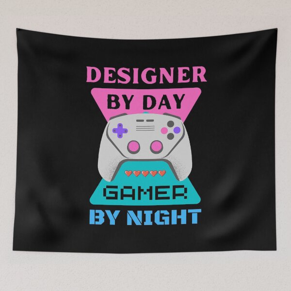 Item preview, Designer By Day Gamer By Night designed and sold by 9N20.