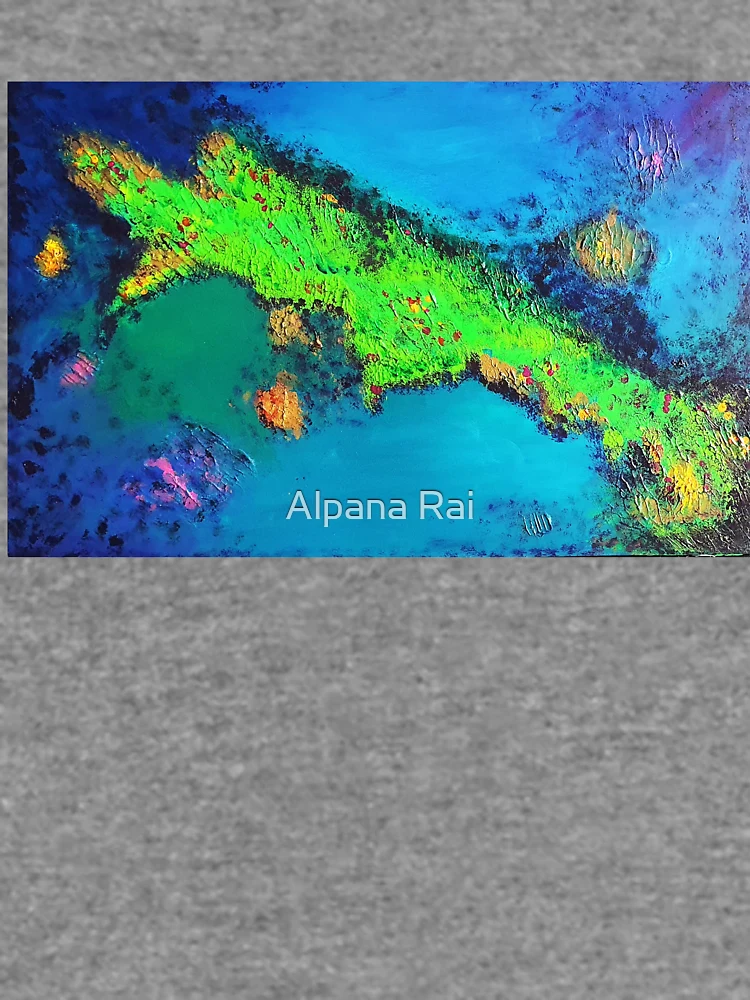 Imagen 6 de 6, Sudadera ligera con la obra Deep Sea, diseñada y vendida por Alpana Rai.