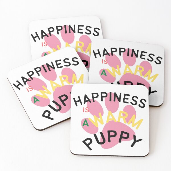 Item preview, Happiness is a warm puppy designed and sold by Hammy97.
