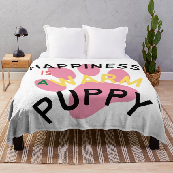 Item preview, Happiness is a warm puppy designed and sold by Hammy97.