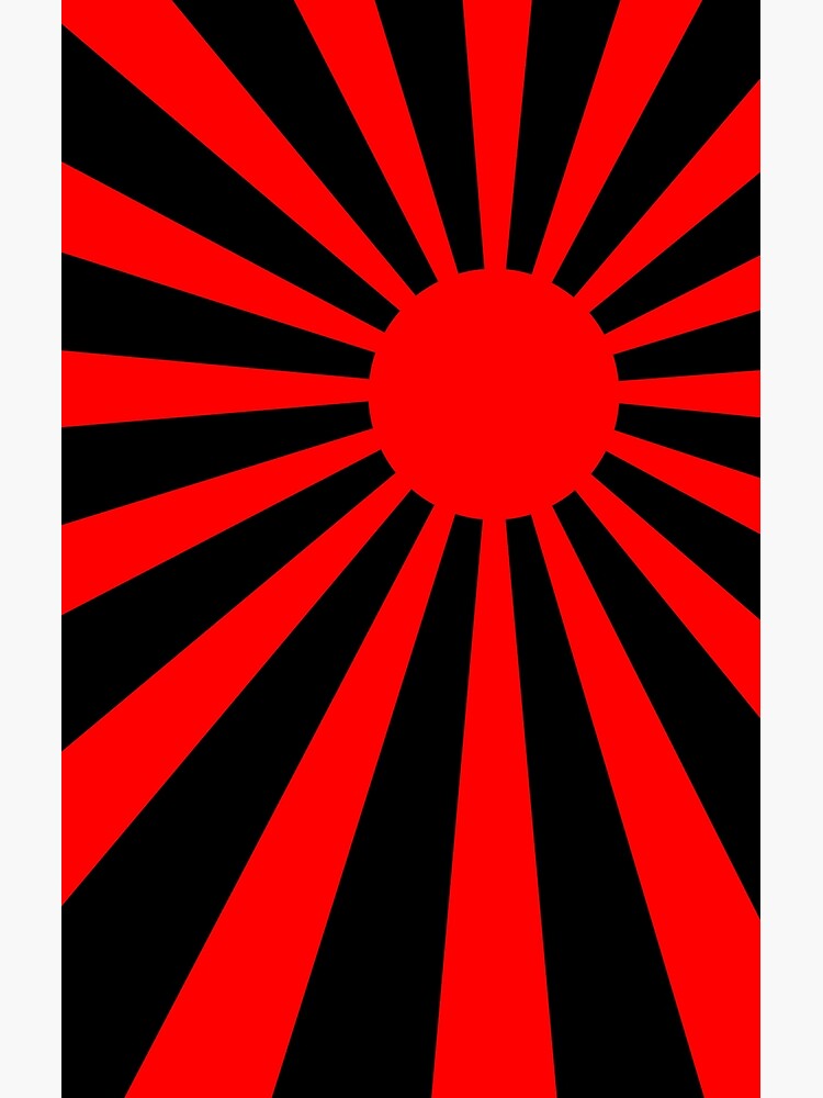 japan old black flag