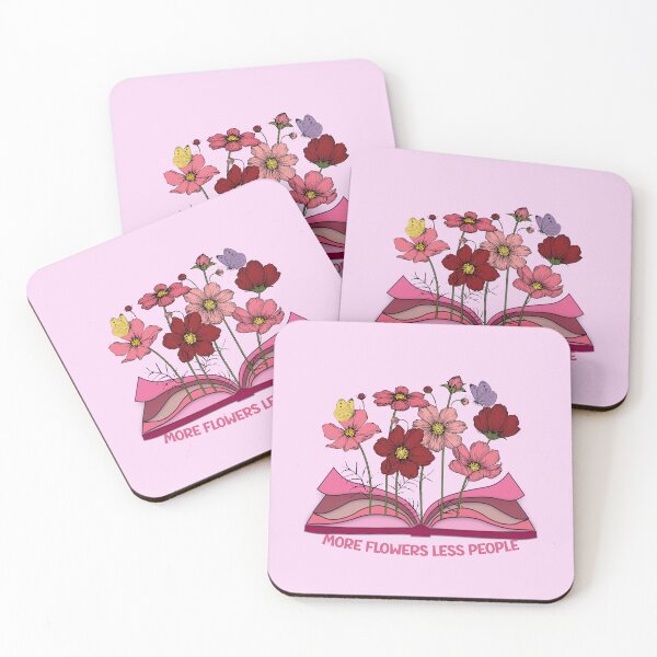 Item preview,  Flowers Growing From Green Book,For purple flowers  lovers designed and sold by fatydesignspace.
