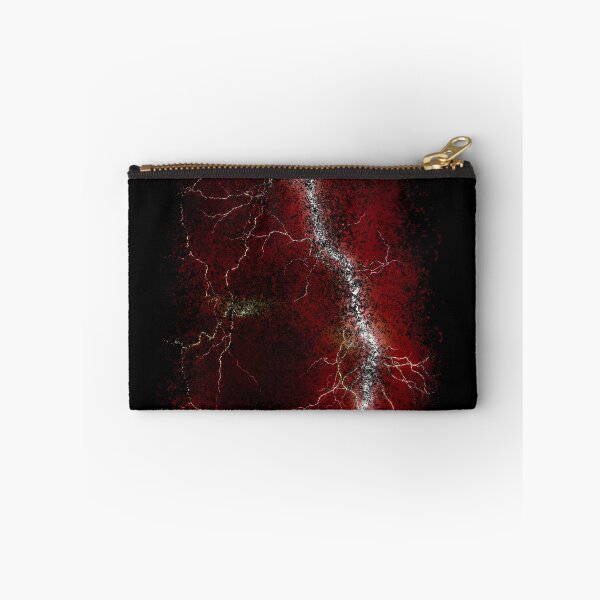 Item preview, Red lighting thunder dispersion artwork designed and sold by DopeDesign111.