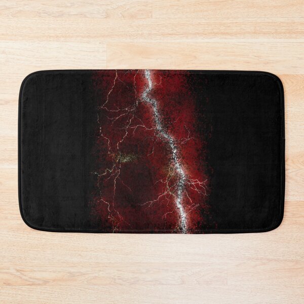 Item preview, Red lighting thunder dispersion artwork designed and sold by DopeDesign111.