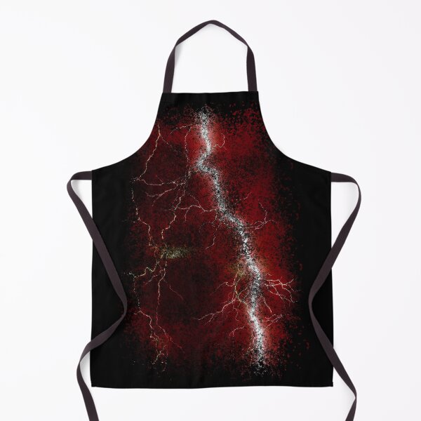 Item preview, Red lighting thunder dispersion artwork designed and sold by DopeDesign111.