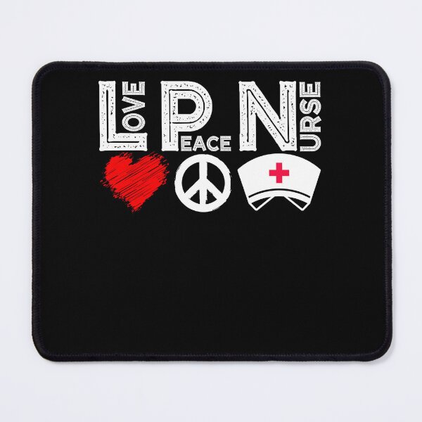 Item preview, Love Peace Nurse designed and sold by UnknownArtistt.