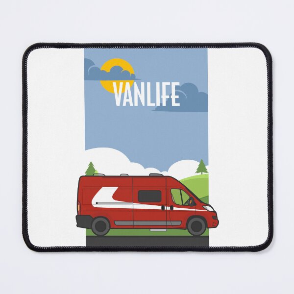 Item preview, VanLife in the colors of the series of the 70s - Starsky and Hutch designed and sold by Gillillu.